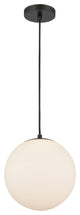 Innovations Lighting 610-BK-W-LED Tolland 1 Light 10" Mini Pendant
