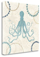 "Undersea Blue I" By Veronique Charron, Giclee Print on Gallery Wrap Canvas