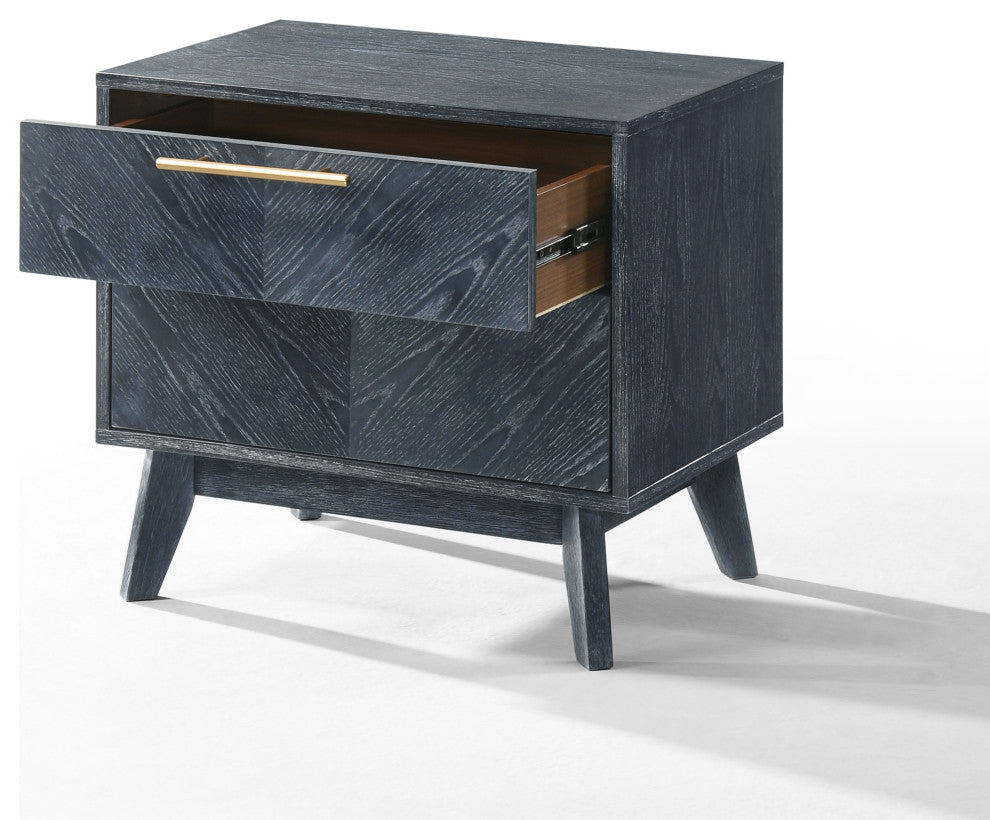 Modrest Diana Modern Grey Ash Nightstand
