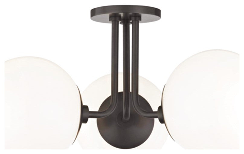 Mitzi Stella 3-LT Semi-Flush H105603-OB - Old Bronze