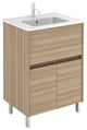 UNIT 24" BAND 1DR-2D Toffee Walnut With Ceramic Top