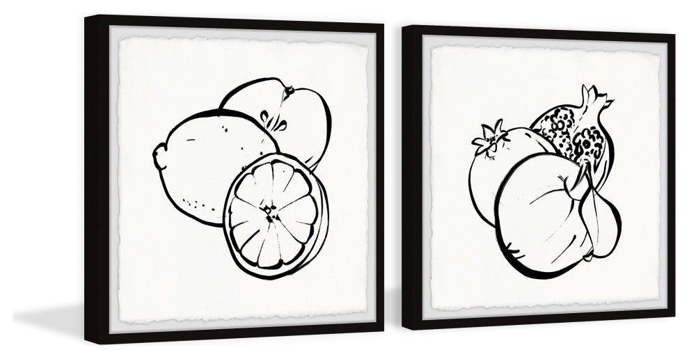 Healthy Twist Diptych, Set of 2, 32x32 Panels