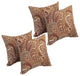 17" Square Polyester Outdoor Throw Pillows, Set of 4, Merona Cinnabar