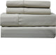 650 TC Stripe Split California King Sheet Set, Sage