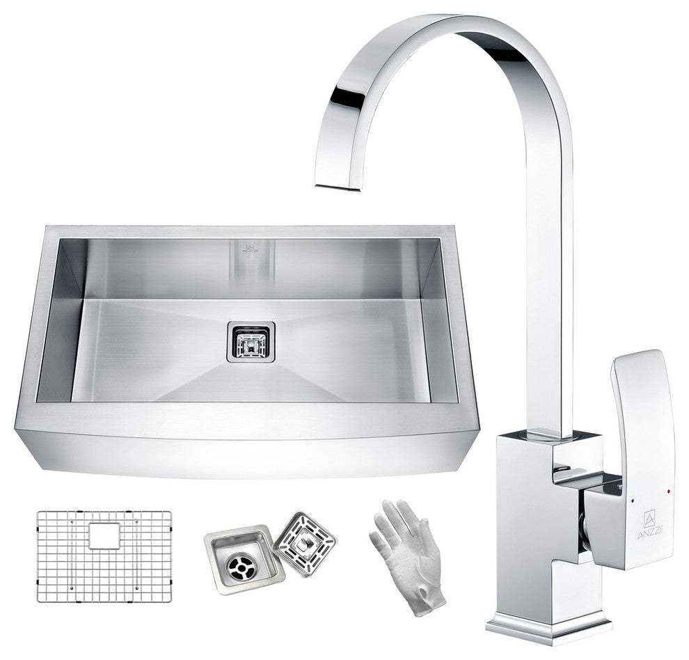 ANZZI Kitchen Sink Set