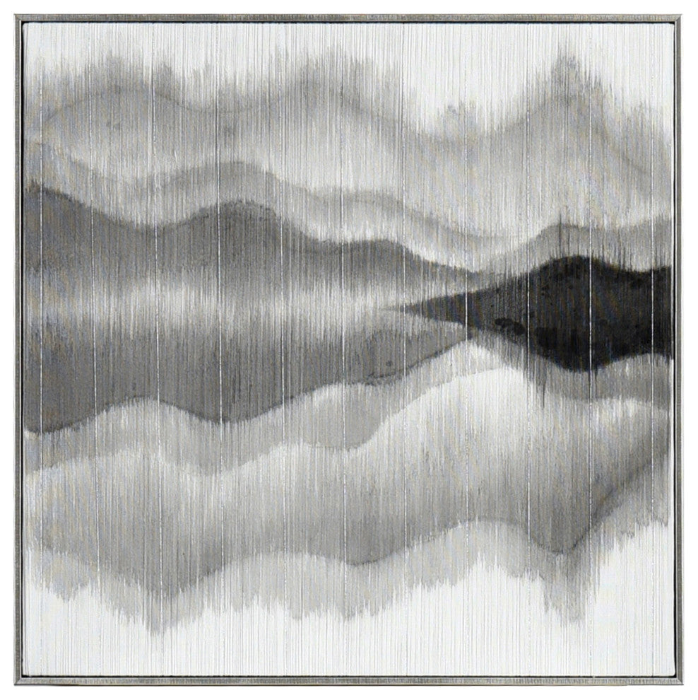 Sabeen Framed Art Black, Grey, White