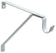 Nuk3y Heavy Duty Adj. Shelf & Rod Support Bracket, White
