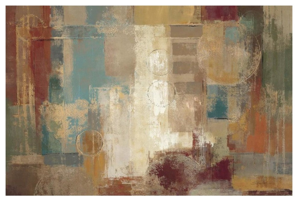 "Oriental Trip Crop" Digital Paper Print by Silvia Vassileva, 38"x26"