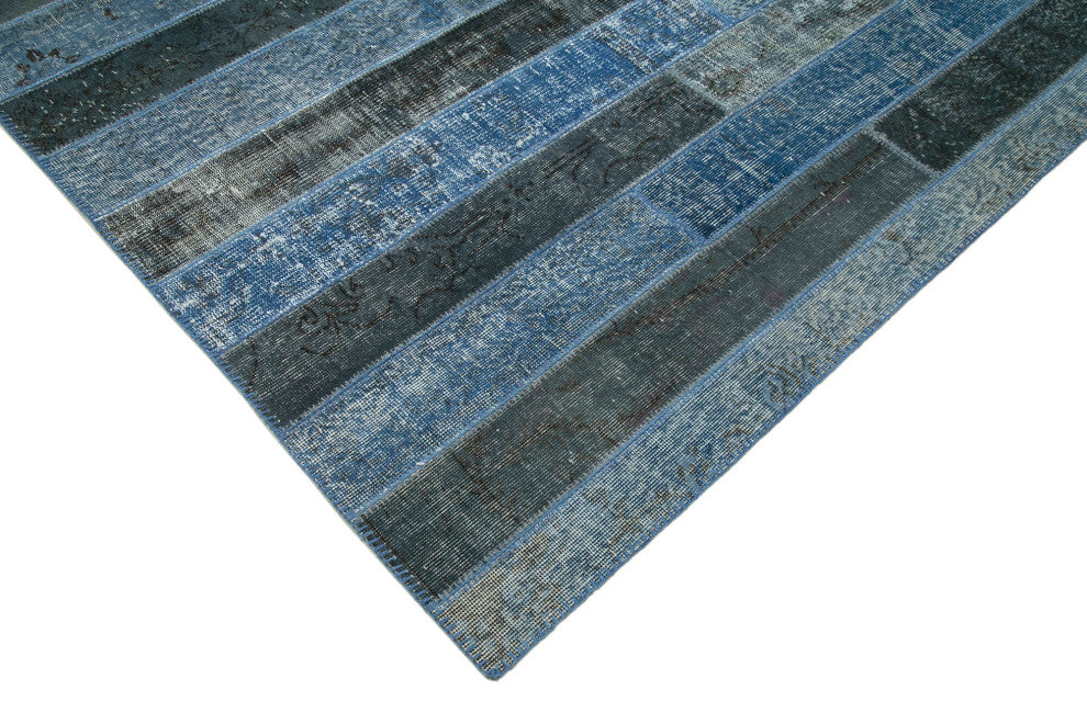Rug N Carpet - Handmade Oriental 8' 2" x 10' 1" Decorative Patchwork Area Rug
