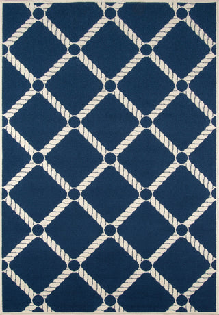 Baja Rug, Navy, 7'10"x10'10"