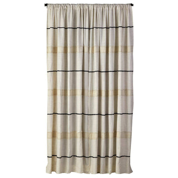 SKL Home Subtle Stripe 63 Panel Pair - Linen 52x63