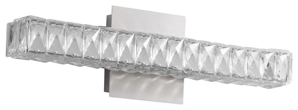 Oxygen Lighting 3-573-24 lan 20" CCT LED Wall Sconce, Satin Nickel