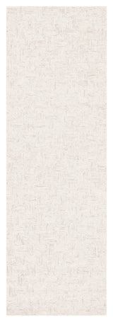Safavieh Micro-Loop Mlp537F Geometric Rug, Light Gray and Ivory, 9'0"x12'0"