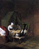 Daniel Nikolaus Chodowiecki The Lying-in Room (2) Gallery Wrapped Canvas Print