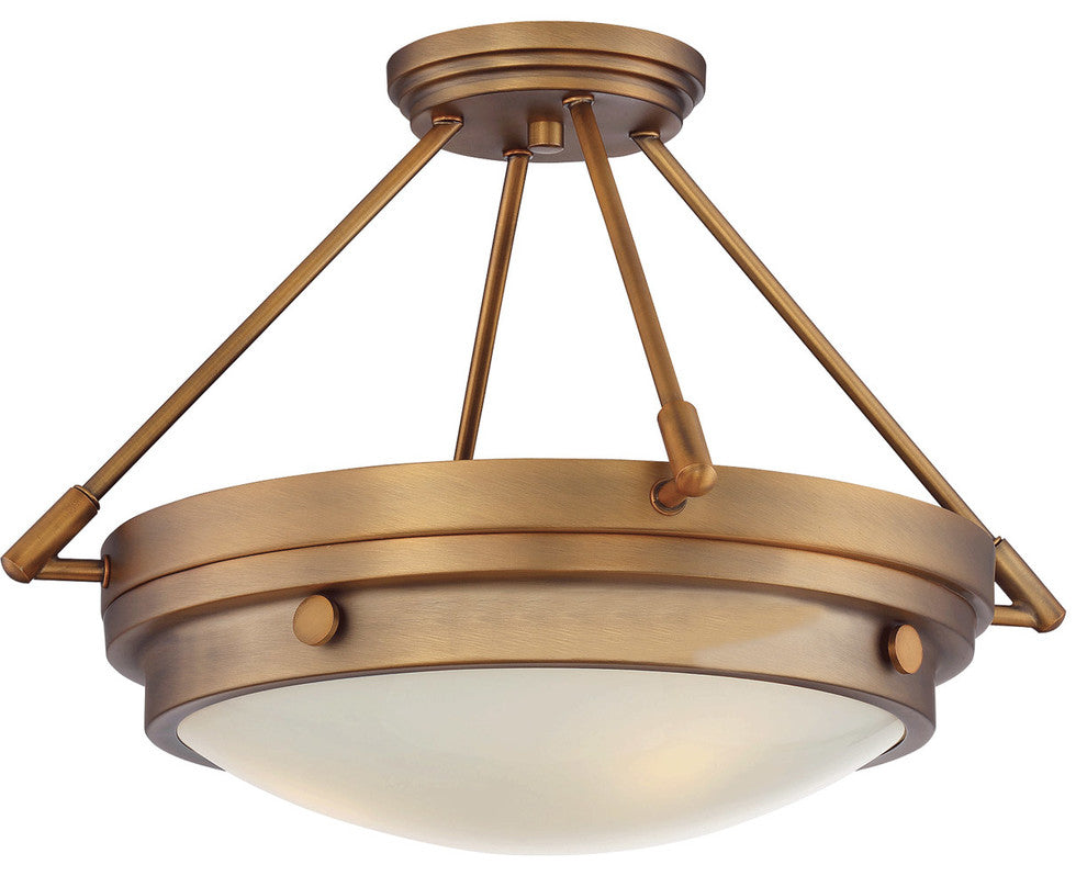 Savoy 6-3351-3-322, Lucerne 3 Light Semi-flush