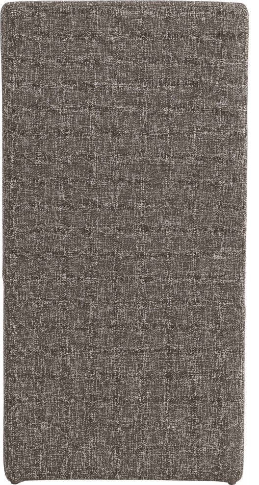 Benson Upholstered Dining Chair, Brown, Linen Texured Fabric