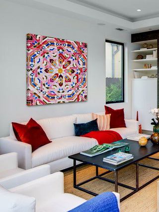 "Kasbah" Fine Art Canvas Print, 40"x40"