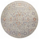 Chris Loves Julia x Loloi Rosemarie Oatmeal/Lavender 10'-0" x 14'-0" Area Rug