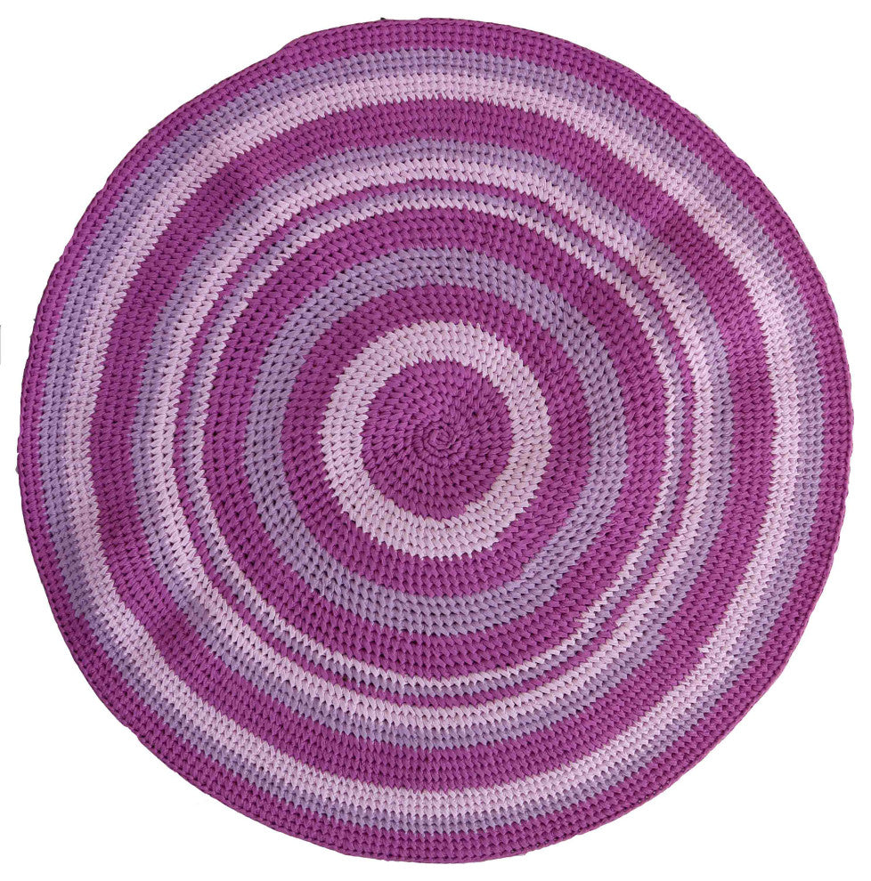 Handmade Contemporary ORA French Braided Rug 2.4', 73cm, 2021