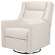 Kiwi Plus Power Glider Recliner w/ Power Headrest, Performance Cream Eco-Weave