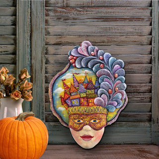 Carnival Mask Door Hanger