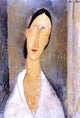 Amedeo Modigliani Hanka Zborowska, 18"x27" Wall Decal