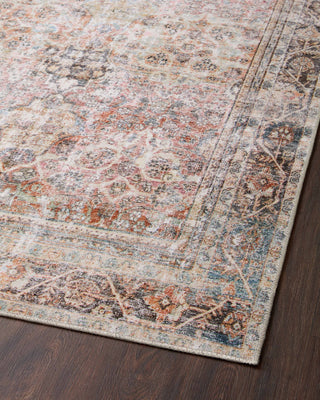 Loloi II Adrian Sunset/Charcoal Area Rug, 2'3"x3'9"