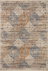 Loloi II Sorrento Ivory/Multi 6'7"x9'10" Area Rug