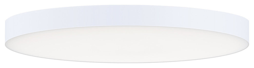 Maxim 57663WT Trim 9"W Integrated LED Flush Mount Ceiling Fixture - White