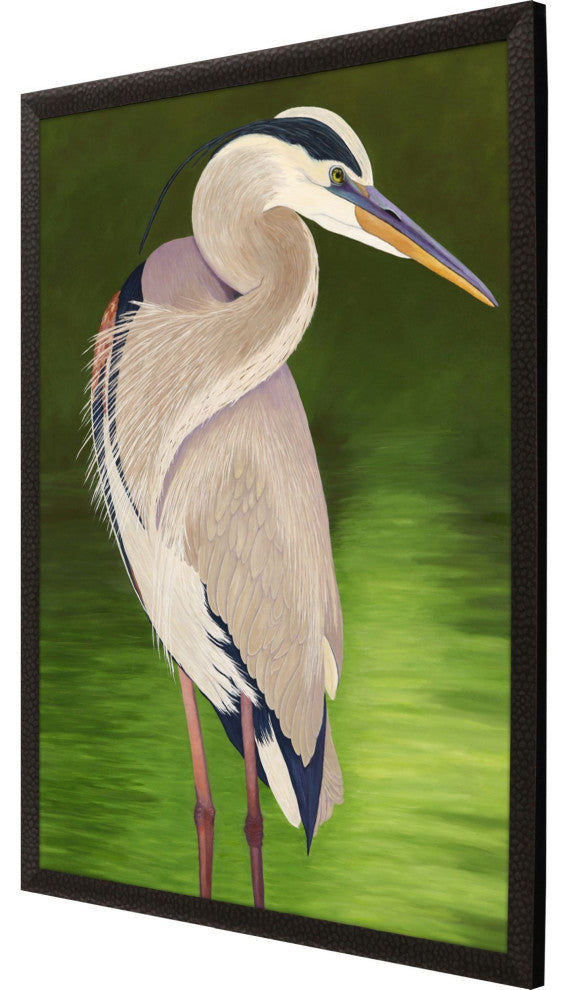 Moonlight Blue Heron