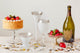 Heirloom Pewter Swirl Cosmopolitan Glasses, Set of 2
