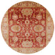 Ahgly Company Indoor Round Mid-Century Modern Area Rugs, 5' Round