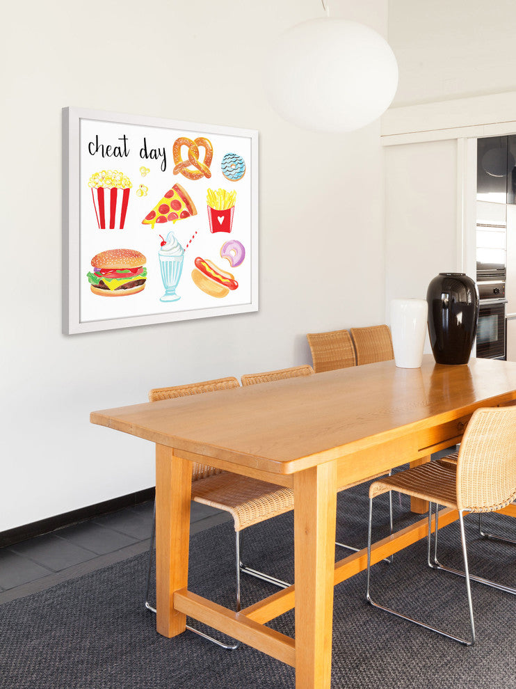 "Cheat Day" Framed Print by Molly Rosner