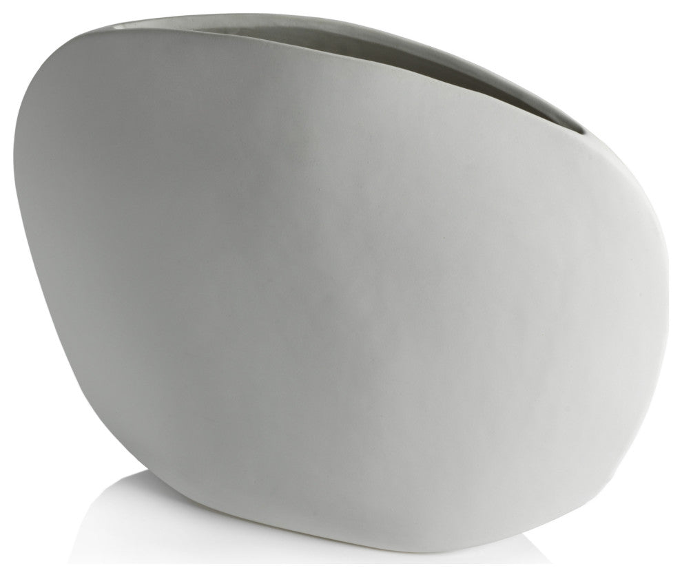 Kornati Organic Shape Ceramic Vase, Large