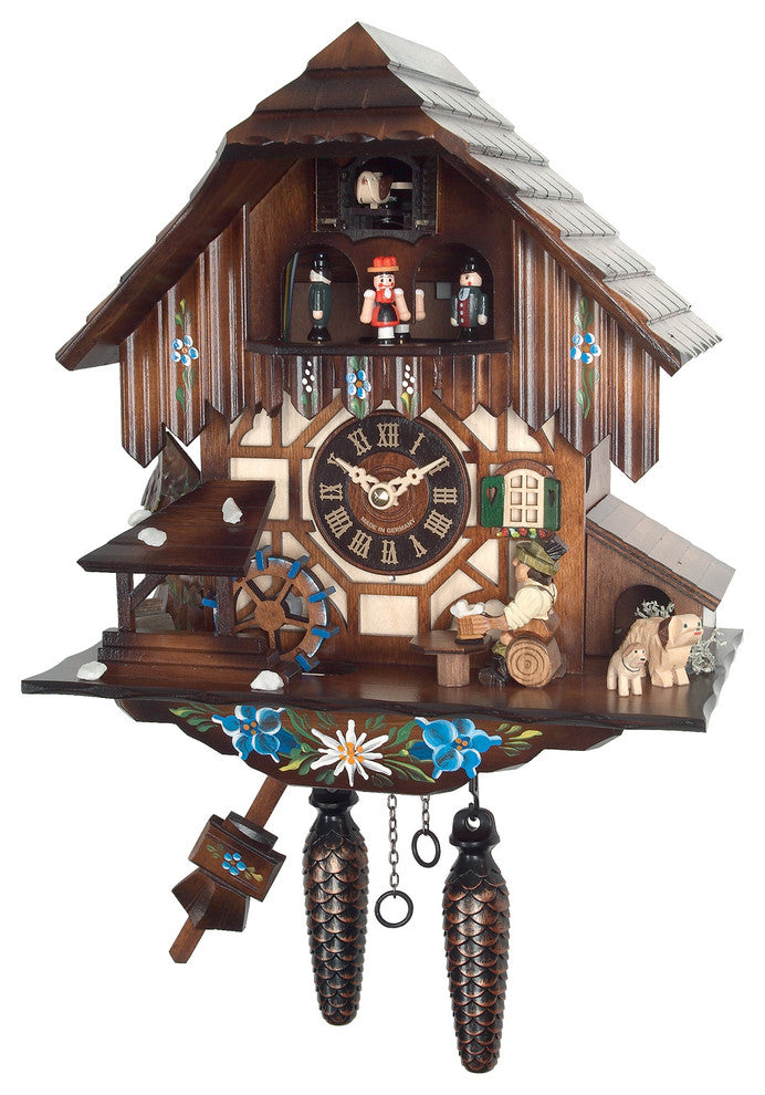 Dancers Engstler Weight-Driven Cuckoo Clock- Full Size
