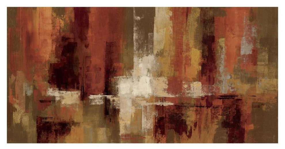 "Castanets" Digital Paper Print by Silvia Vassileva, 26"x14"