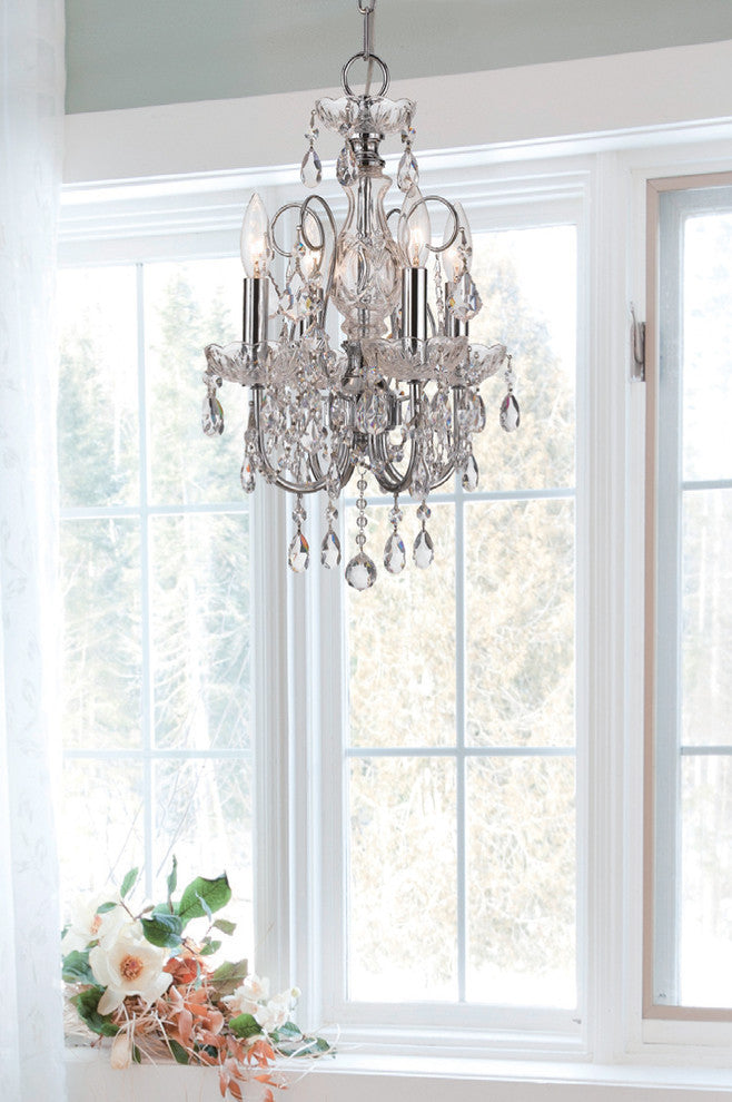 Crystorama Imperial 4-Light Mini Chandelier