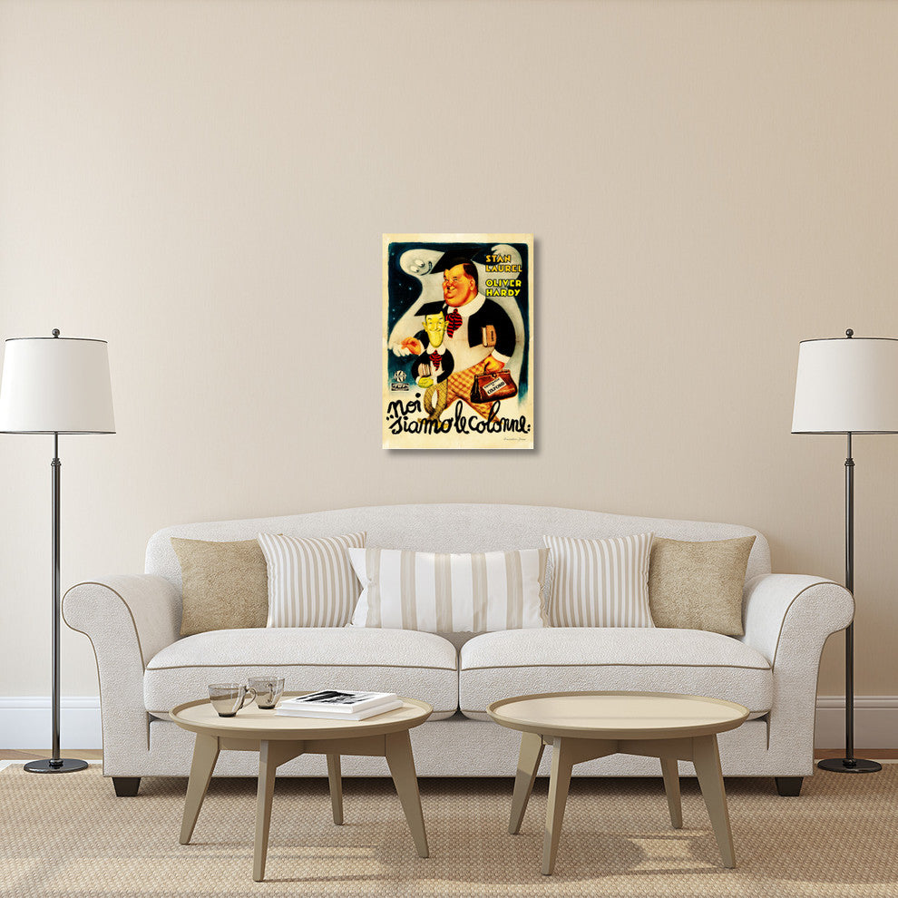 Laurel and Hardy, Italian, Further Perils Of Laurel and Hardy, 1931, 25x36