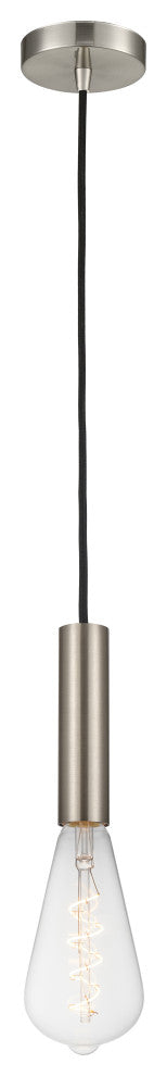 INNOVATIONS LIGHTING 198-1P-SN-BB95LED Edison 1 Light 3.75 inch Mini Pendant