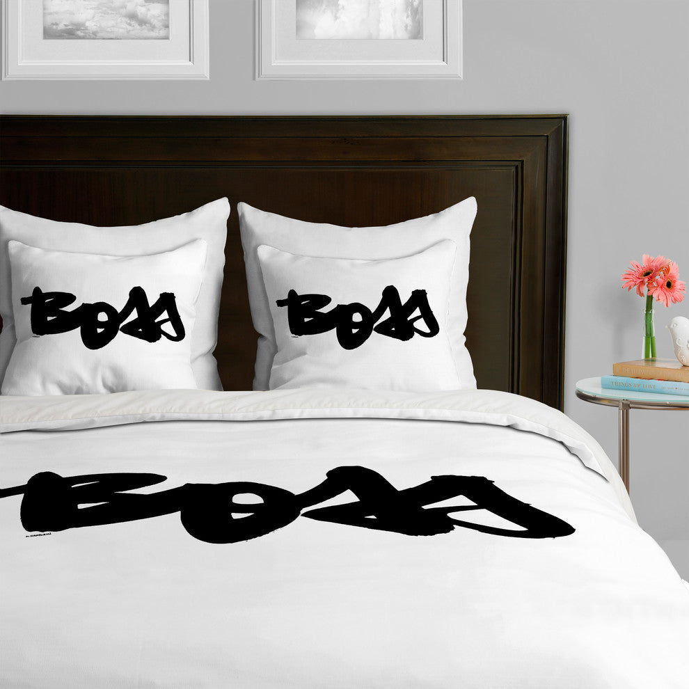 Deny Designs Kal Barteski Boss Duvet Cover - Lightweight
