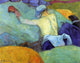 Paul Gauguin In the Heat of the Day, 20"x25" Wall Decal