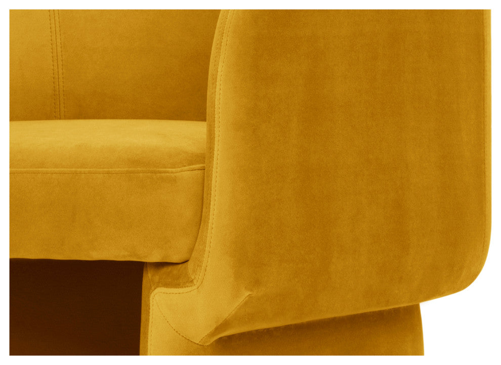 Retro Franco Chair Mustard - Yellow