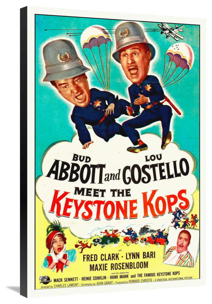 Abbott and Costello, Meet The Keystone Kops, 01, 24x36