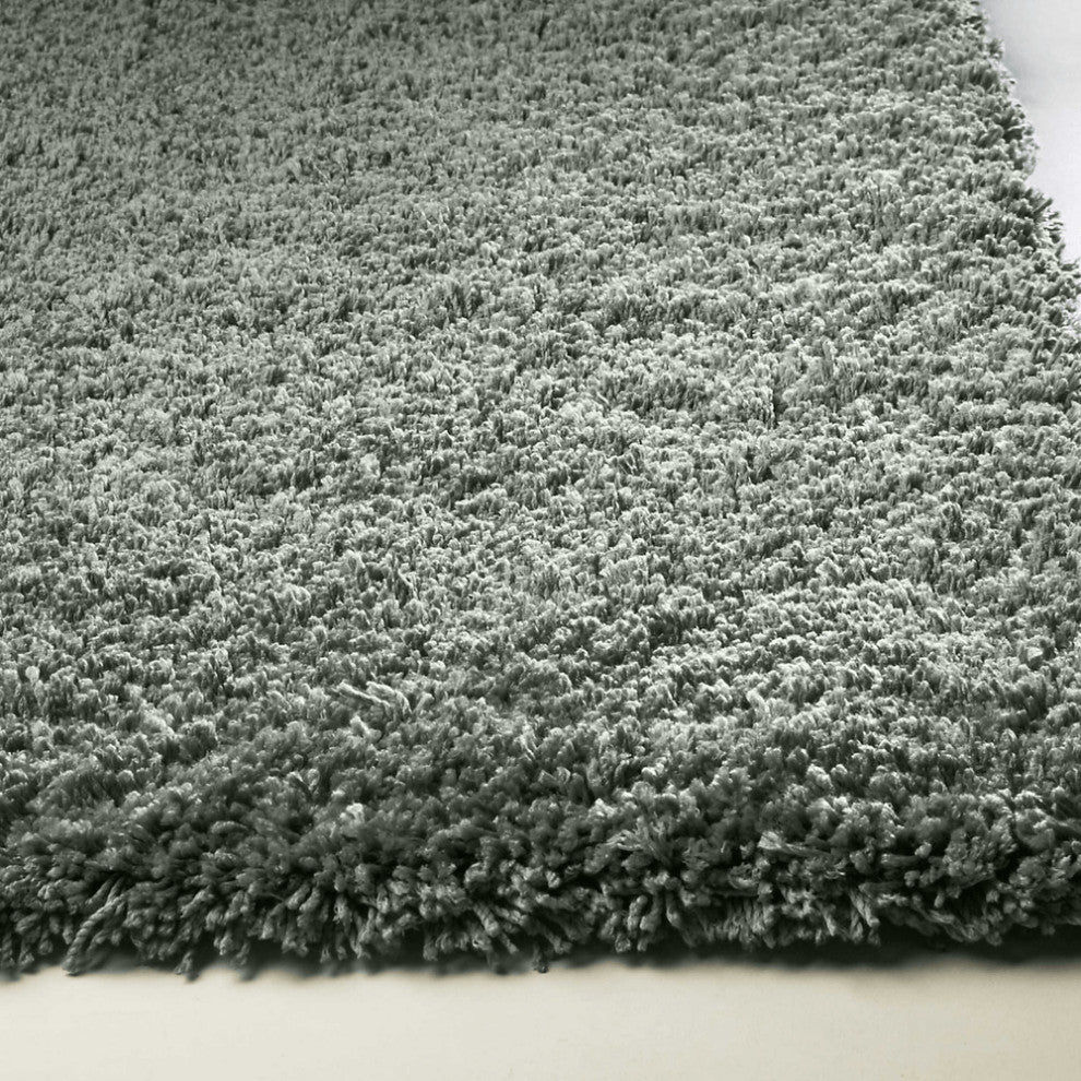 8'X10' Slate Blue Indoor Shag Rug