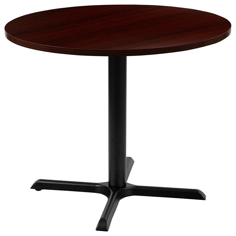 36" Round Multi-Purpose Conference Table, Mahogany