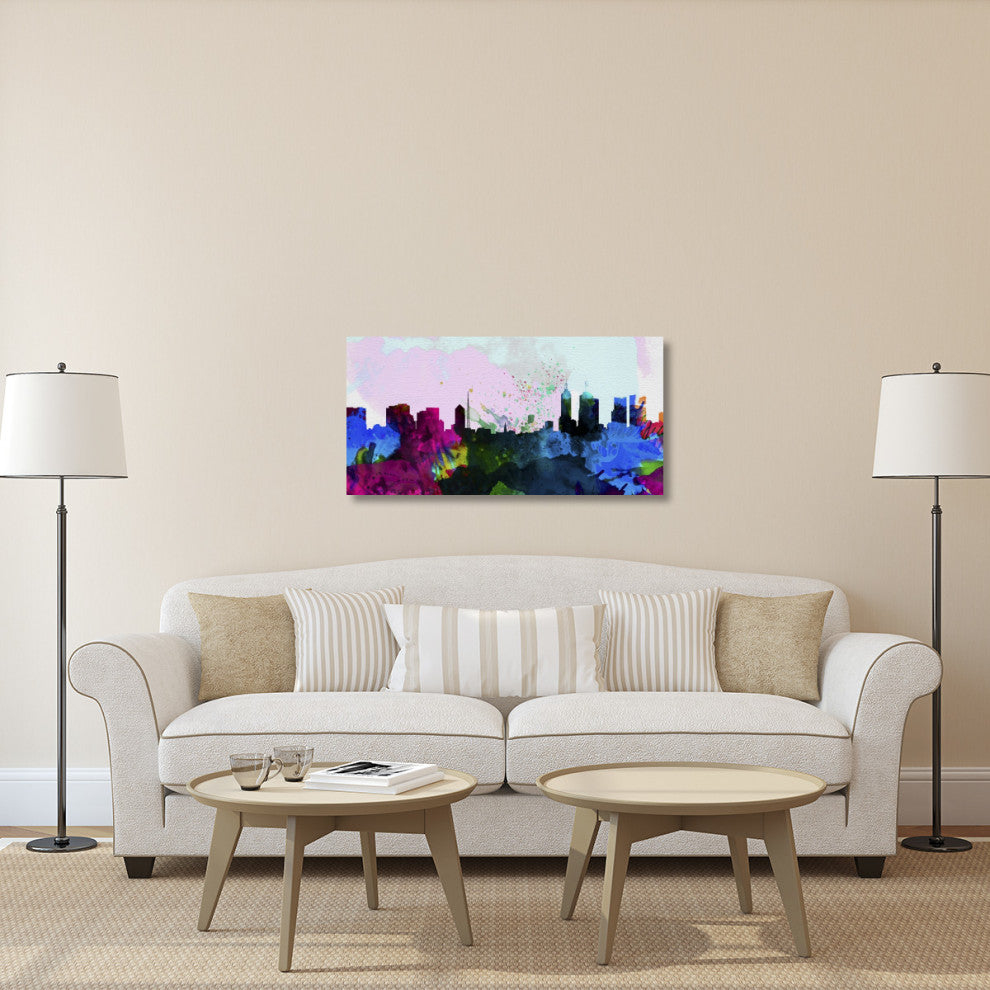 "Melbourne City Skyline" Fine Art Print