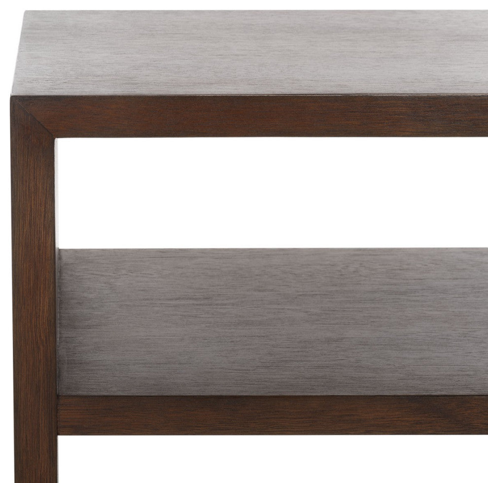 Safavieh Munson 2 Shelf Console Table, Natural