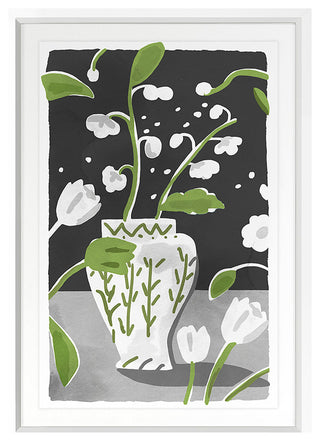 Peterloon Tall Fine Art Print, White, 40"x28"