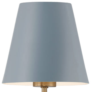 Crystorama Lighting Group XAV-B8321 Xavier 15" Tall Wall Sconce - Vibrant Gold