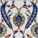 7.87"x7.87" Khayam Rouge Iznik Ceramic Tile, Set Of 10